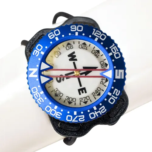 Miniatura 19 de Scuba Choice Brújula de buceo (soporte de muñeca/bungee) – Herramienta de navegación submarina fácil de leer para buceo, diseño duradero con bisel