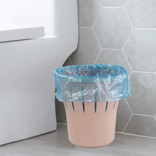 Miniatura 3 de Cand Bolsas de basura de 2.5 galones, bolsas de basura pequeñas para baño de oficina, 240 unidades Azul