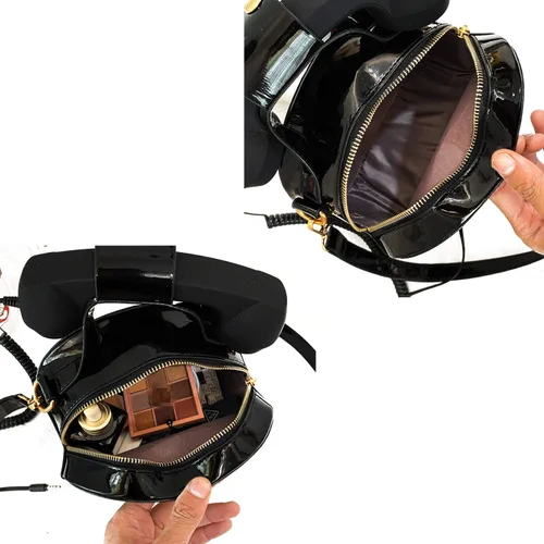 Miniatura 23 de Oweisong Divertido bolso de teléfono para mujer, bolso cruzado de hombro con asa superior para teléfono