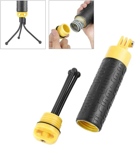 Miniatura 3 de SOONSUN Empuñadura flotante impermeable para GoPro Hero 13 12 11 10 9 8 7 6 5 4 3+ 2, Sesión, Fusion, Max, SJCAM, AKASO, DJI Osmo Action