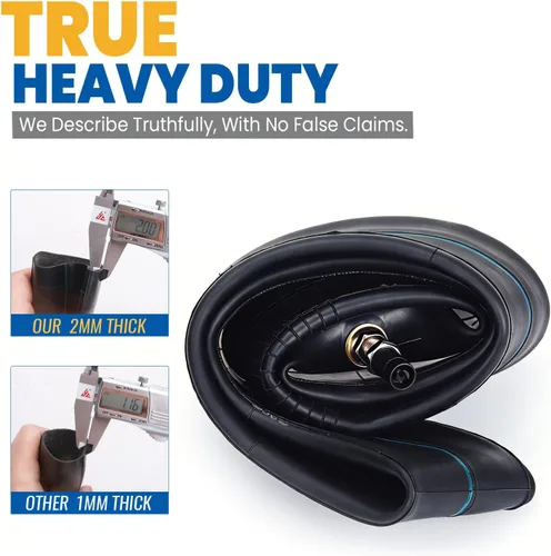 Miniatura 2 de Neumático trasero de motocicleta resistente Hyssk de 0.079 in de grosor, 3.00/3.50-14 pulgadas (90/100-14) para CRF125/150, DRZ125/RM85