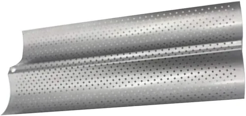 UPKOCH Molde para hornear pan francés perforado antiadherente, para hornear, tostar, cocinar, panadero, moldeo, tostadora, ollas, bandeja de acero