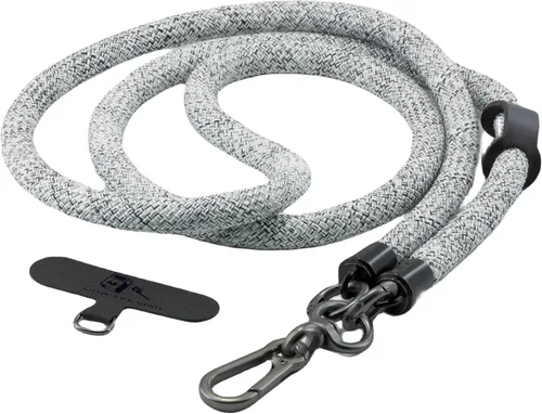 Cordón cruzado para teléfono celular, correa de muñeca alrededor del cuello para la mayoría de teléfonos inteligentes, auriculares, llavero de