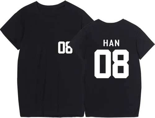 Miniatura 17 de Skz 5 Star Album Merch Shirt Felix Jisung Hyunjin Minho Bangchan Changbin Concerts Tee Rockstar 8th Tops