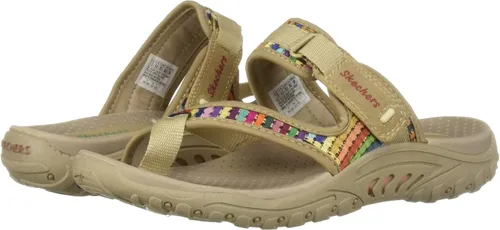 Miniatura 9 de Skechers Women's Reggae-Mad Swag-Toe Thong Woven Sandal