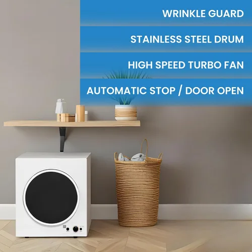 Miniatura 4 de Equator Secador compacto con sensor ventilado 3.5cf/13lbs 110V CONTROL INFERIOR BLANCO