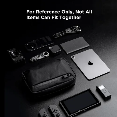 Miniatura 4 de ALPAKA Elements Tech - Funda organizadora de viaje para electrónica, cables, EDC con telas resistentes a la intemperie, cremalleras YKK