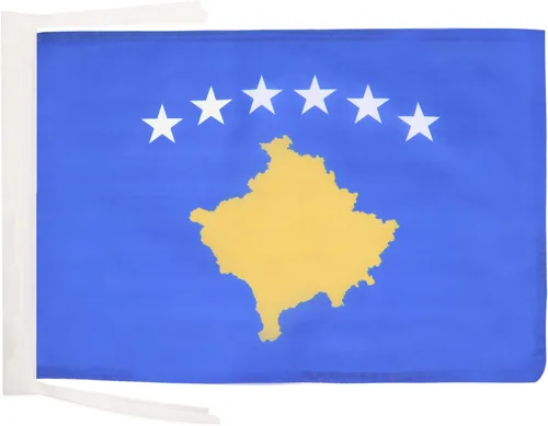 Miniatura 1307 de Bandera de México AZ FLAG, 45.7 x 30.5 cm, con cordones - Pequeñas banderas mexicanas de 30 x 45 cm - Bandera de 45.7 x 30.5 cm