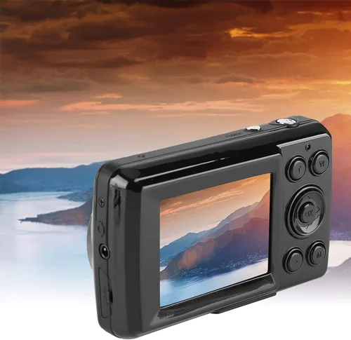 Miniatura 2 de Tiiyee 16X Cámara de vídeo digital de alta definición, cámara compacta de vídeo 720P con pantalla de 2.4 pulgadas, cámara de vídeo digital con zoom