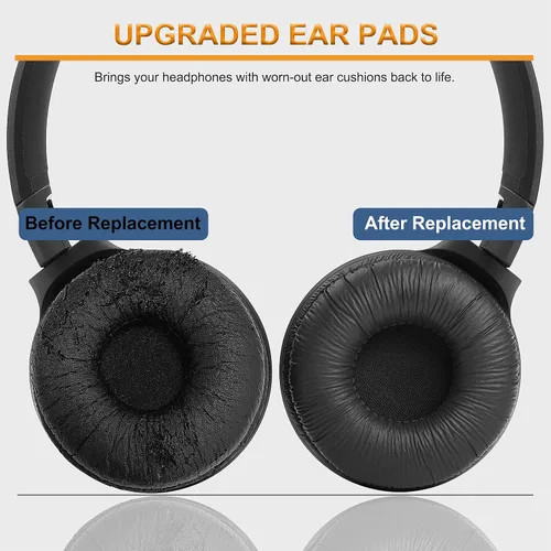 Miniatura 6 de Almohadillas de repuesto para auriculares Sony, compatibles con Sony MDR-ZX110 ZX110NC ZX100 WH-CH500 CH520 CH510 V150 V250 V200 JBL Tune 510BT