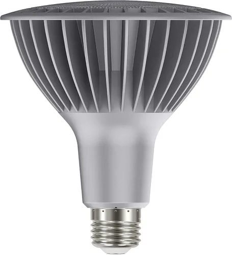 Satco S22251 LED PAR38 de 33 vatios de alto lumen; 3000 K; base media; 120 voltios, paquete de 6 cumple con California