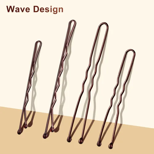 Miniatura 3 de TsMADDTs Bobby Pins - Horquillas para el pelo en forma de U para moños de ballet para mujeres y niñas con caja de almacenamiento, 2.4 pulgadas y 2