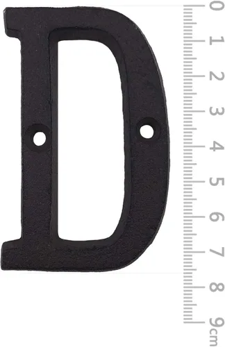 Miniatura 7 de BetLight Letras de Dirección de Casa - Números Innovadores de Hierro Forjado de 3 Pulgadas de Altura, Letras Vintage para Buzón de Metal Moldeado a