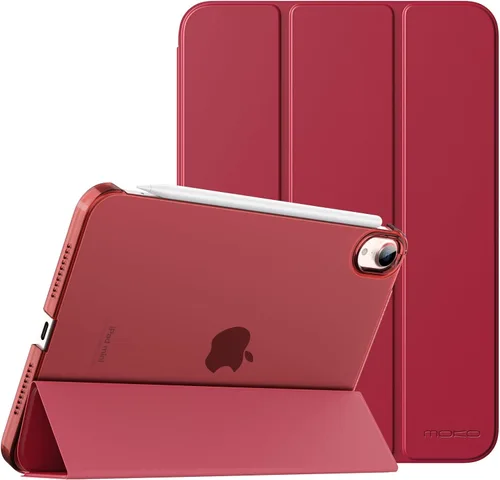 Miniatura 32 de MoKo Funda para iPad mini 7 (A17 Pro) Generación 2024, Funda para iPad mini 6 2021, Funda Protectora Delgada y Ligera de 8.3 Pulgadas con Carcasa