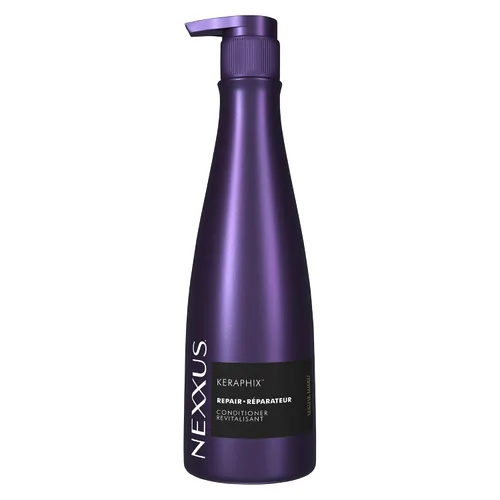 Nexxus Keraphix Acondicionador Keraphix con ProteinFusion para cabello dañado con proteína de queratina y arroz negro, 13.5 oz
