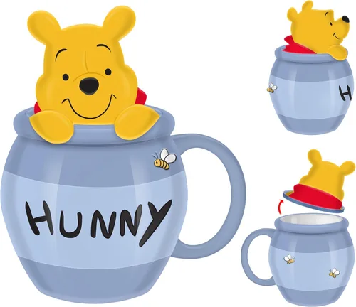 Miniatura 7 de Silver Buffalo Disney Winnie the Pooh Is It Monday Already With Eeyore - Taza de cerámica cónica, 18 onzas