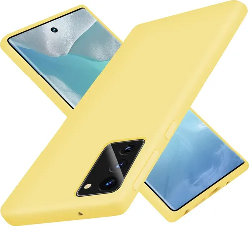Miniatura 8 de Funda de silicona líquida compatible con Galaxy Note 20, protección de cuerpo completo de goma de gel a prueba de golpes para Galaxy Note 20 de 6.7