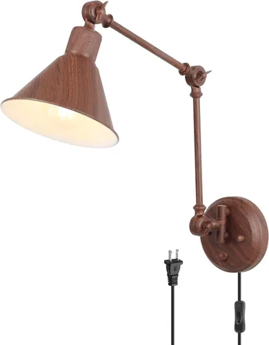 Miniatura 11 de TRLIFE Aplique de pared regulable, apliques de pared con control remoto, atenuación de 10% a 100% y temperatura de color ajustable de 2700 K-6000 K