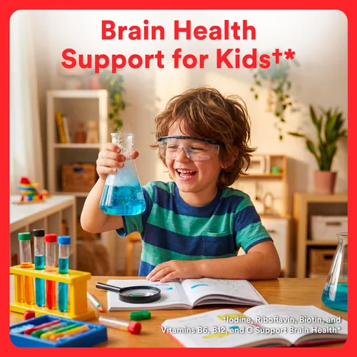 Miniatura 4 de SmartyPants Gomitas multivitamínicas para niños, fórmula mejorada: Omega 3 (DHA/EPA), vitaminas D3, C, B12, B6, vitamina A, K y zinc, sin gluten