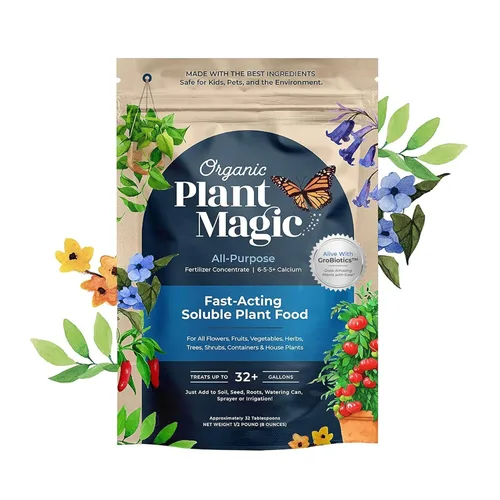 Miniatura 9 de Organic Plant Magic - Truly Organic - Batidor de alimentos solubles para plantas fáciles de usar: concentrado de fertilizante multiusos para todas