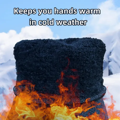 Miniatura 3 de Evridwear - 3 pares de guantes de trabajo para congelador de invierno con revestimiento de látex forro cálido y aislante guantes para clima frío
