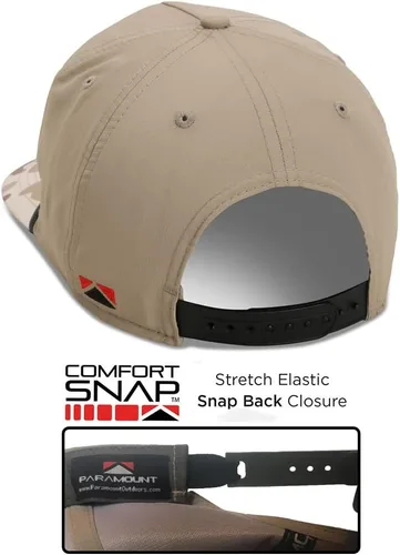 Miniatura 3 de Paramount Outdoors Trout Fly Fising Gorras cómodas Snapback para pesca al aire libre, gorras de béisbol para hombres