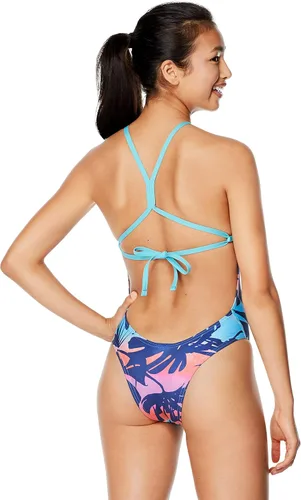 Miniatura 2 de Speedo Men's Swimsuit One Piece Endurance Turnz Tie Back Printed