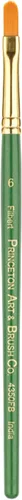 Miniatura 15 de Princeton Artist Brush Co. Lauren Series 4350 - Ventilador de mango corto tamaño 4 - Pincel sintético dorado individual para acuarela y pintura