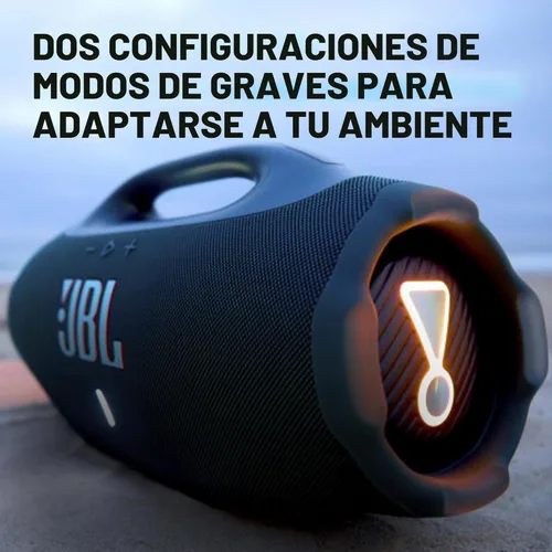 Miniatura 4 de JBL Boombox 4 - Altavoz portátil impermeable más potente con sonido profesional masivo, hasta 34 horas de tiempo de reproducción y conexión