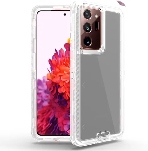 Miniatura 12 de Funda Anloes para Samsung Galaxy Note 20 5G, funda para teléfono resistente, a prueba de golpes y polvo, 3 en 1 con protector de goma