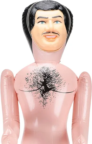 Liliful Muñeca inflable de 59 pulgadas, figura inflable de tamaño real para despedida de soltero, divertido regalo de broma para mujeres y hombres,