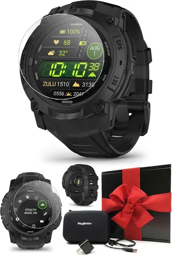 Miniatura 17 de PlayBetter Garmin Instinct 3 Alpine Rush AMOLED (citrino, 1.772 in) caja de regalo de reloj inteligente GPS para exteriores, linterna integrada
