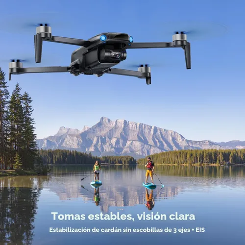 Miniatura 5 de Ruko U11MINI 4K, dron de bolsillo para adultos con cámara de menos de 249 g 8K Foto 4K/30fps Vídeo, cardán ElS de 3 ejes, transmisión digital FPV
