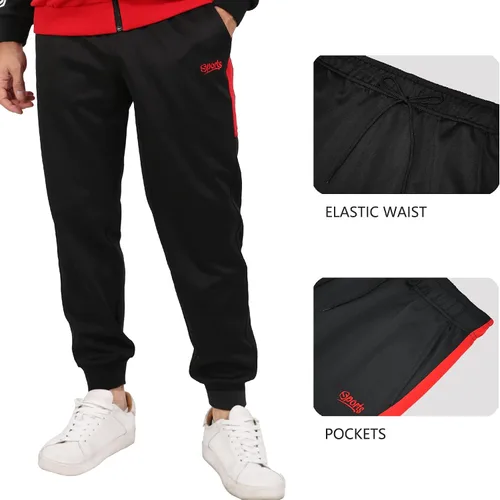 Miniatura 3 de Conjunto de trajes deportivos para hombre 2 piezas con cierre completo para hombre