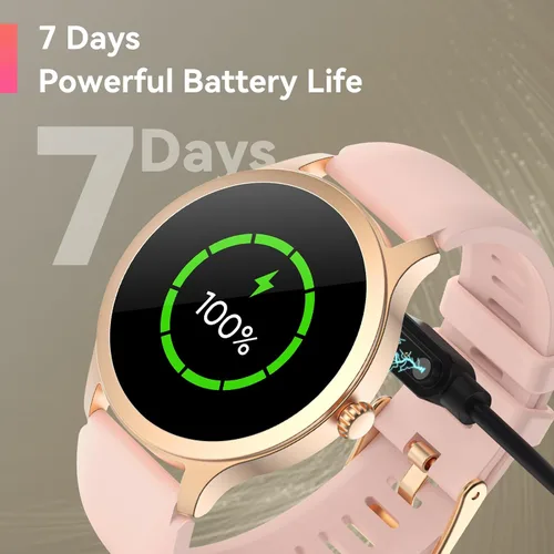 Miniatura 6 de Reloj inteligente para mujer, contador de calorías, monitor de sueño, IP68, impermeable, podómetro, contador de calorías, monitor de actividad