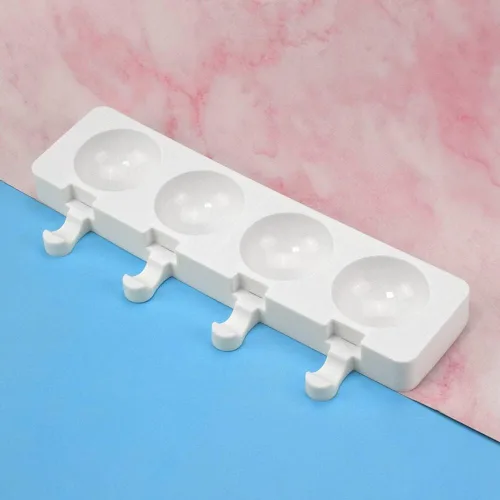 Miniatura 4 de Molde de silicona para paletas de helado, molde de silicona suave y liso para bricolaje, hecho en casa, helado, caramelo, pastel, molde Tipo 19