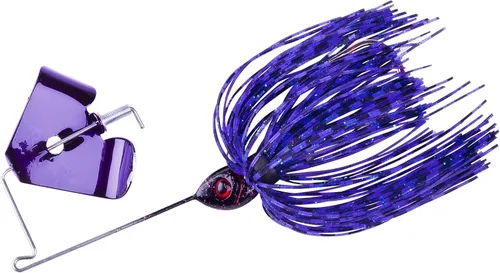 Miniatura 26 de Booyah Pond Magic Señuelo de pesca de róbalo con hoja giratoria para aguas pequeñas Alpine