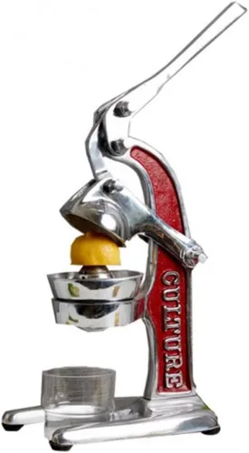 Miniatura 7 de Exprimidor Manual de Prensa de Mano de Aluminio Fundido Artesanal de Grado Profesional para Jugo Recién Exprimido de Naranja, Limón, Lima, Toronja