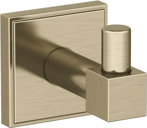 Amerock BH36070BBZ | Gancho individual para bata de champán dorado | Toallero de 1-7/8 pulgadas (1.890 in) de longitud | Appoint | Gancho para