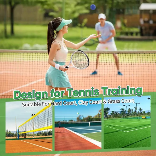 Miniatura 5 de Pelotas de tenis 3/4 – Pelotas de entrenamiento y práctica de alta elasticidad para principiantes, bolas de colores duraderas de alta visibilidad