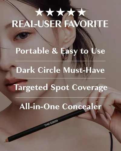 Miniatura 7 de THESAEM Cover Perfection - Lápiz Corrector Ideal de 0.04 onzas – 0.5 beige hielo para tonos de piel neutros claros 17-19 – Lápiz delgado multiusos