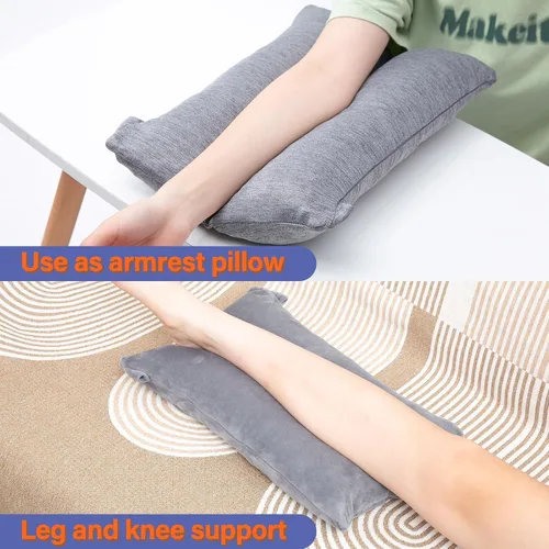 Miniatura 6 de 1 MIDDLE ONE Almohada de brazo de espuma viscoelástica para adultos y personas que duermen de lado, almohada de elevación de soporte para codo