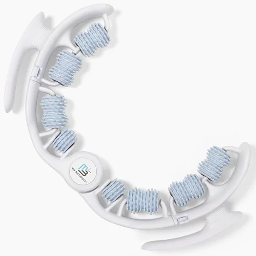 Miniatura 2 de M3 Naturals Rodillo anticelulítico y masajeador de drenaje linfático Fascia Blaster para piel contorneada y más suave Herramienta para dolores