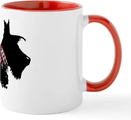 Miniatura 24 de CafePress Cloud Angel & Scotty Taza de café de cerámica (11 oz)