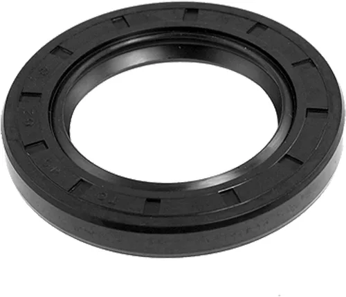 Miniatura 14 de uxcell Caucho doble de los labios del sello de aceite del eje rotatorio métrico 49.2x82.0x16.4 ft m TC, negro