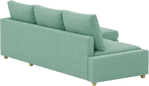 Miniatura 5 de Friheten - Funda de repuesto de poliéster de larga duración, compatible con sofá cama Friheten de IKEA o funda seccional de esquina. Solo funda