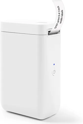 NIIMBOT Máquina etiquetadora D101 Cinta para impresora de etiquetas incluida conexión inalámbrica portátil, múltiples plantillas disponibles para