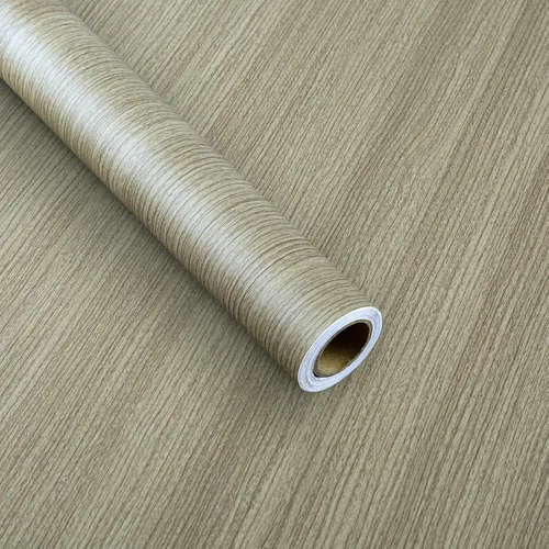 Miniatura 10 de Bumoo Papel de contacto de madera negra de 15.7 x 118 pulgadas, papel tapiz autoadhesivo para despegar y pegar, película de vinilo decorativa