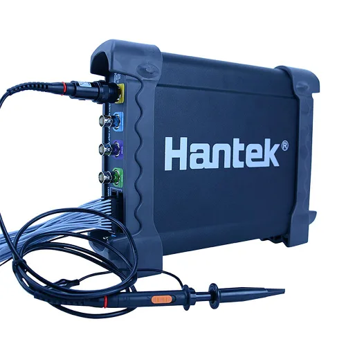 Miniatura 5 de Hantek DSO3254 Osciloscopio digital de 250 MHz 4 canales 1GSa/s frecuencia de muestreo osciloscopios portátiles para PC + analizador lógico de 16