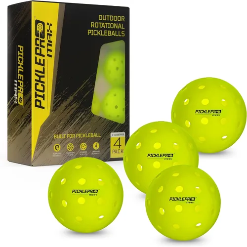 Pelotas de pickleball moldeadas rotacionalmente para jugadores competitivos, diseño de tacto suave de LDPE de 40 agujeros, aprobado por USAPA, grado